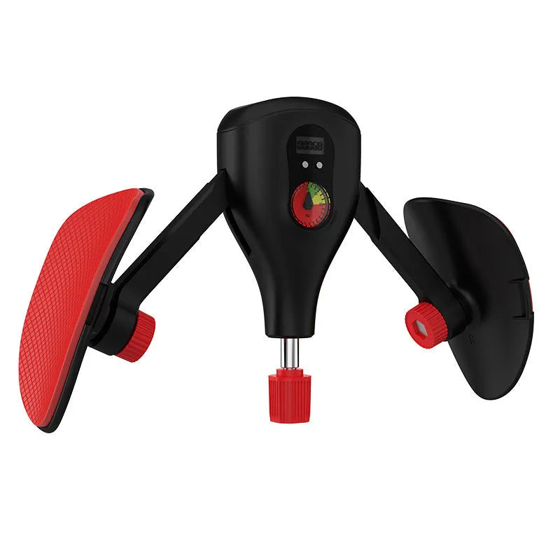 Men's black Kegel trainer for PC muscle exercise with nylon and fibreglass body