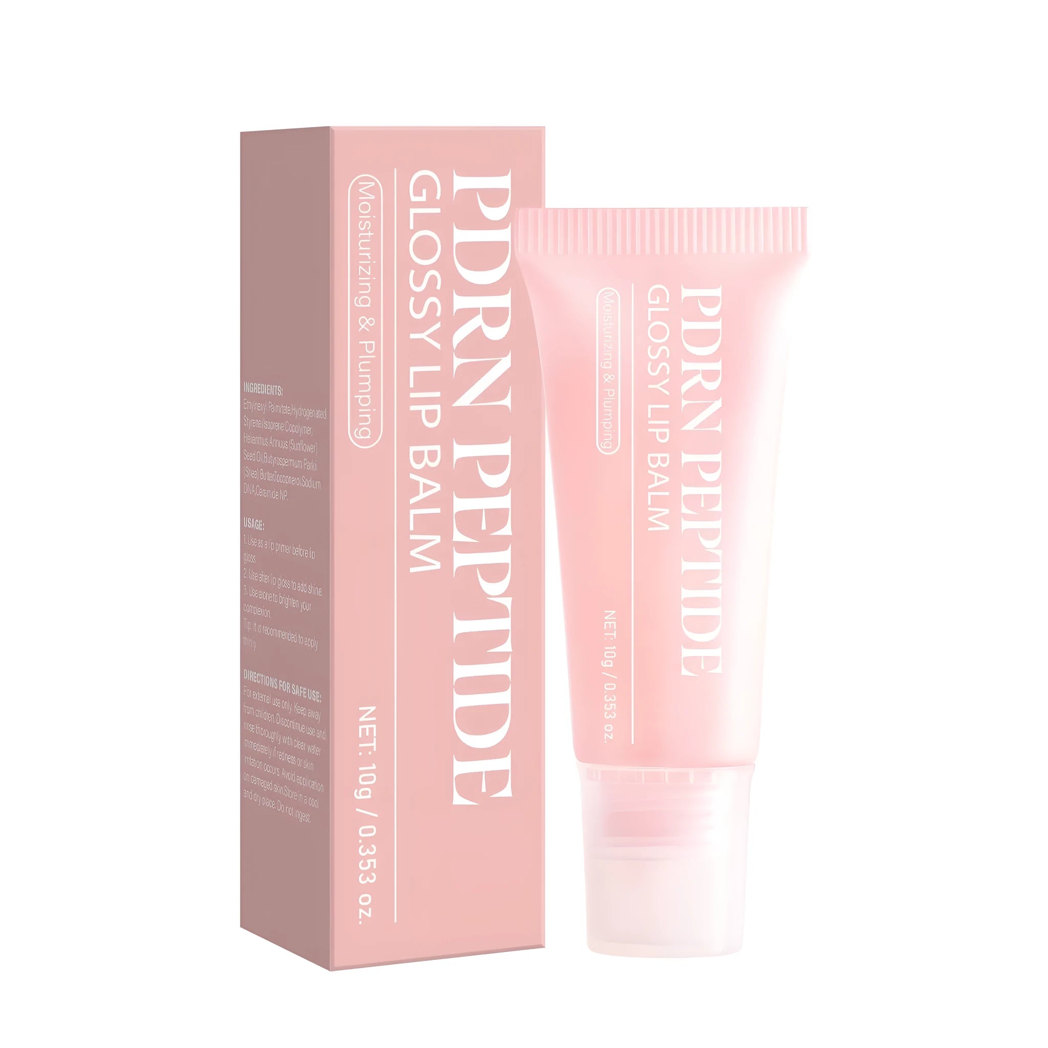 Gentle Moisturising Dark Lip Care treatment stick 10g with FP-A087 style applied to lips