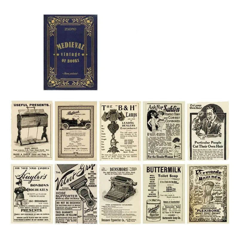 Foams simulation stationery gift pack with ten A6 sheets in one of eight colour designs including botanical gardens.