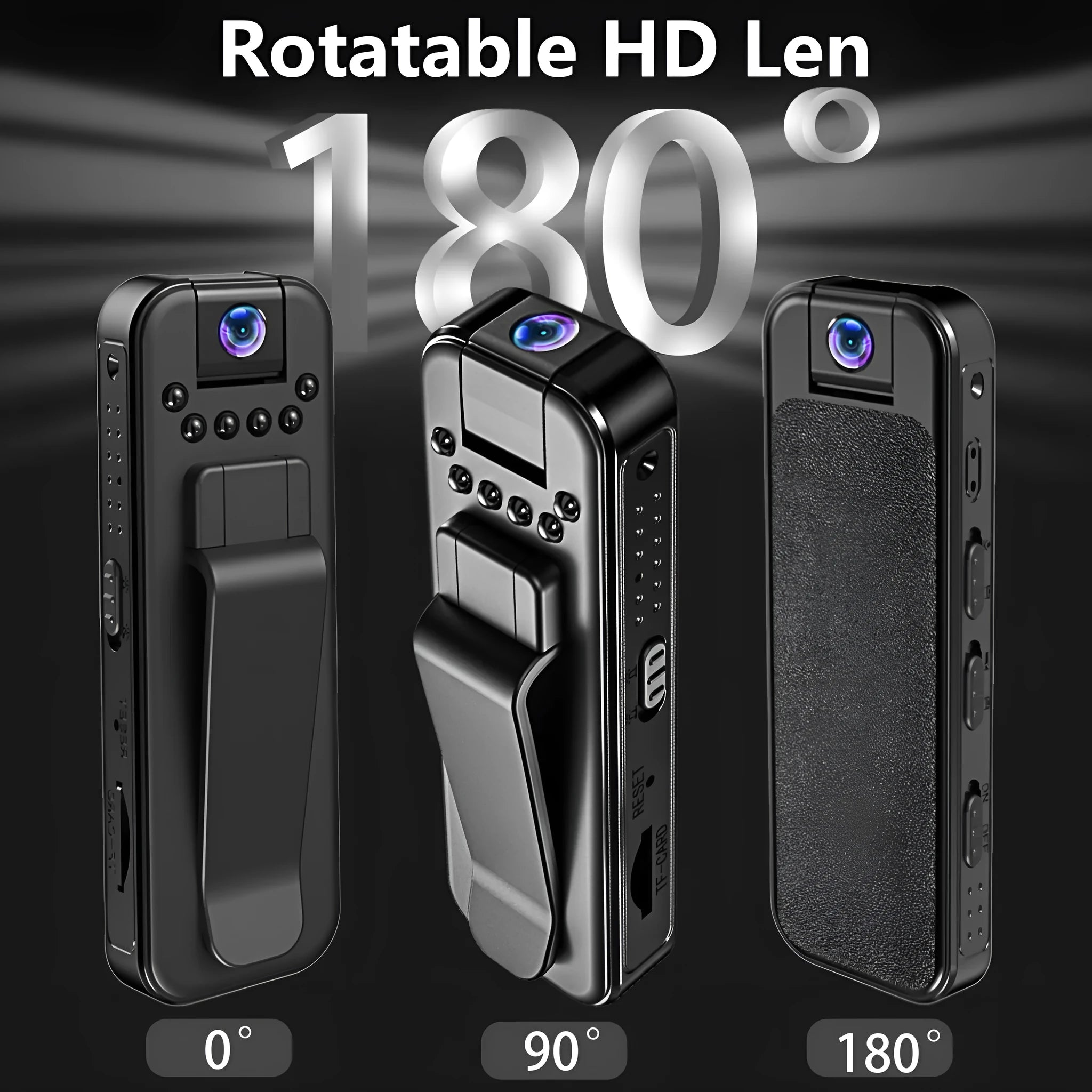 L7 model HD night vision infrared video recorder with Wi-Fi for home and outdoor use.
