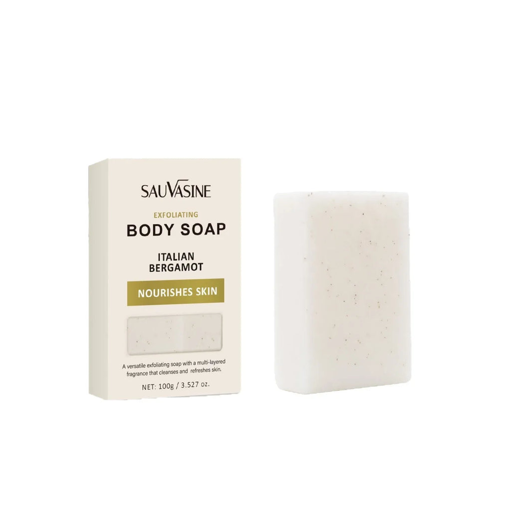 SWXA386 exfoliating and moisturising manual body soap bar for adults.