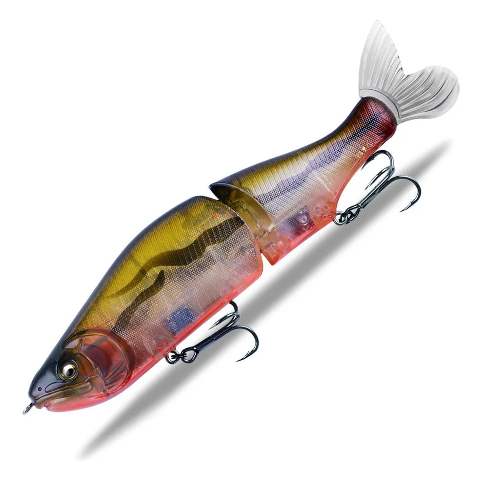 185mm plastic fishing swimming bait for bass fishing in various colours