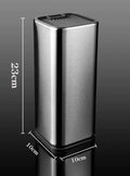 Black and white multifunctional kitchen tool holder with detachable base for knives and utensils