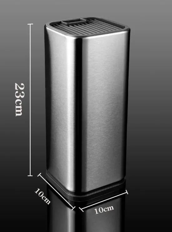 Black and white multifunctional kitchen tool holder with detachable base for knives and utensils
