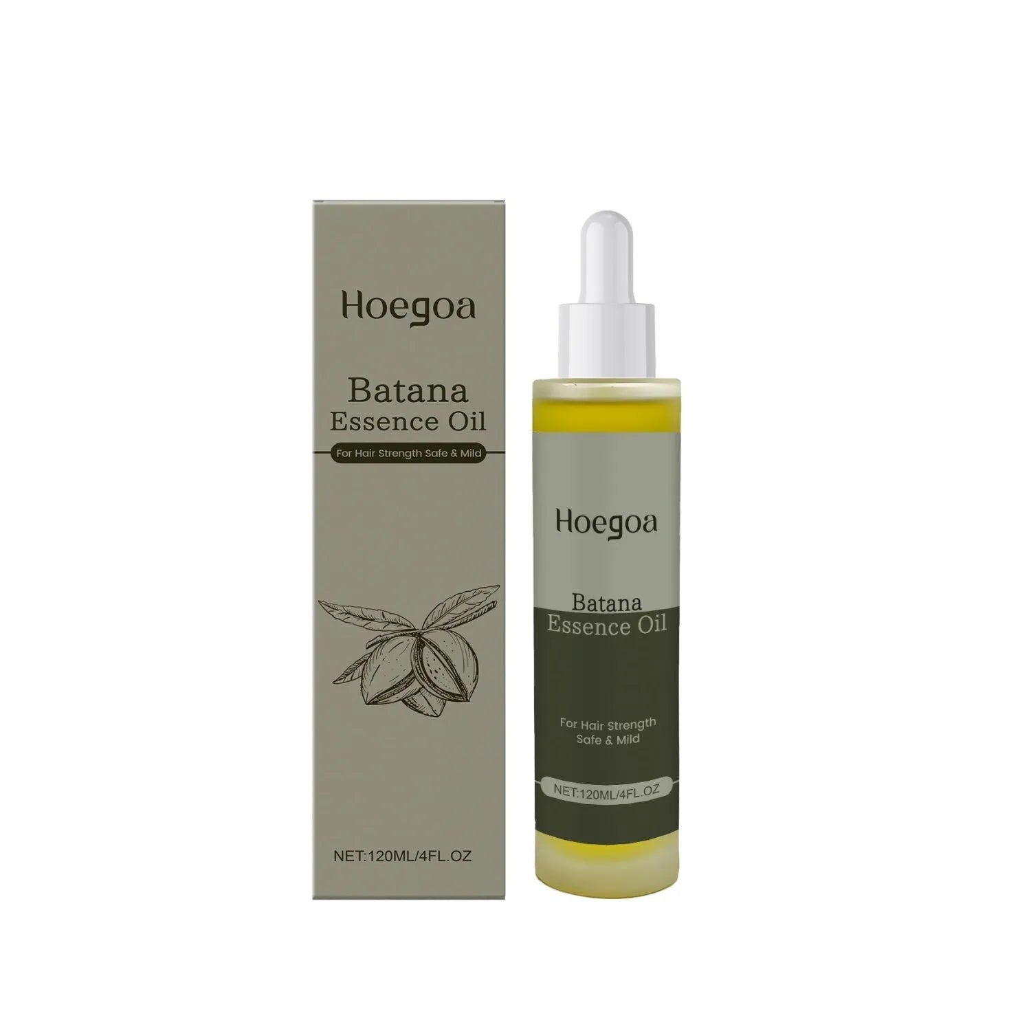 120ml bottle of Platthana Secret Hair Essential Oil with ginger and rosemary for daily scalp treatment