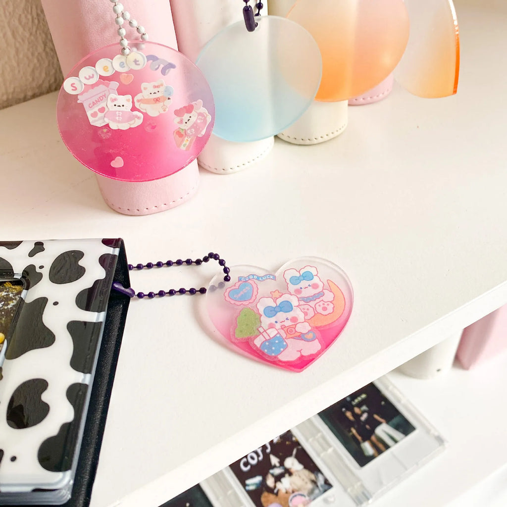 Waterproof PVC agenda notebook stickers in cartoon styles for office stationery decoration