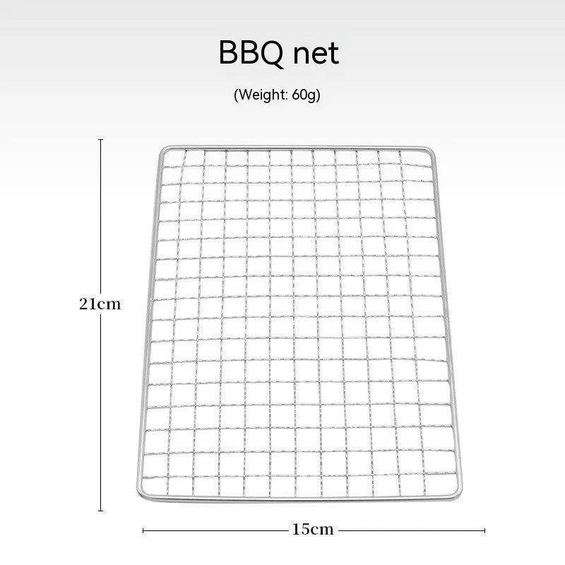 Large stainless steel folding barbecue oven with storage bag for 1-2 people