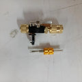 Metal vacuum valve core removal tool set for bicycle tyre maintenance with four style options