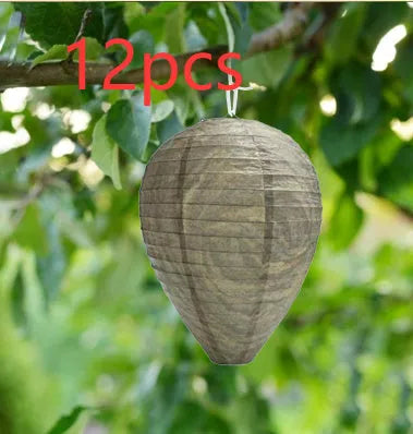 Paper honeycomb lantern with wire frame measuring 22x28 cm for event decoration