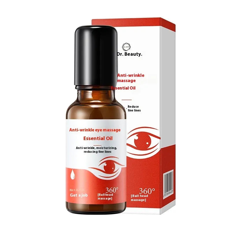 Red Upgrade Eye Anti-wrinkle Massage Essence Oil 20ml bottle for hydrating and firming eye care