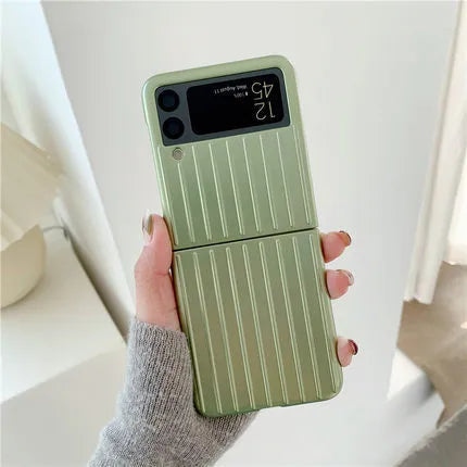 Ultra-thin flip case for Samsung Z Flip3 mobile phone in seven solid colour options