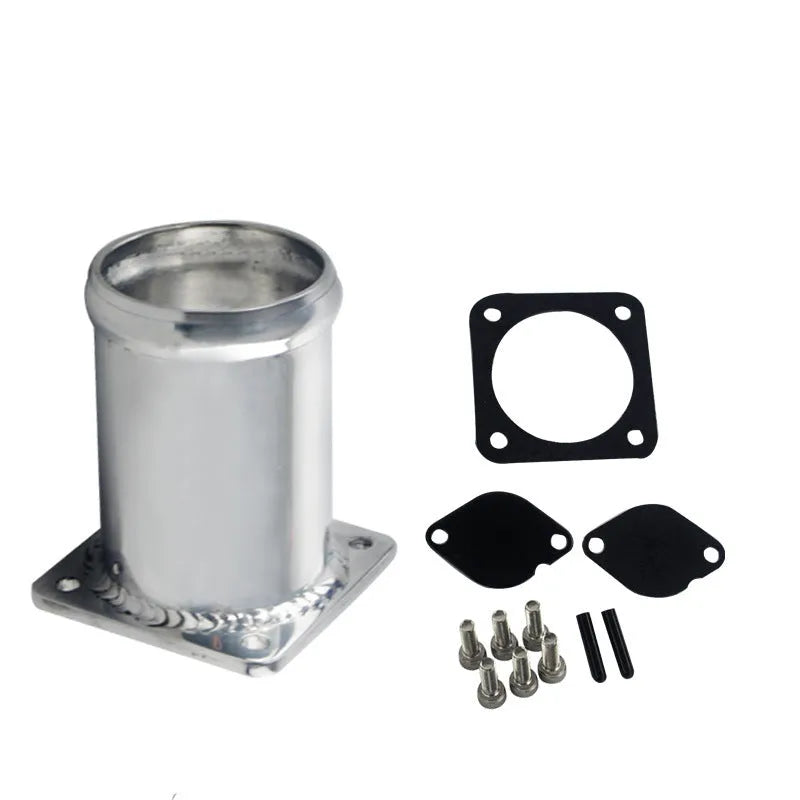 LAND ROVER Discovery 2 Defender TD5 aluminium EGR removal pipe kit with blanking plate and bolts