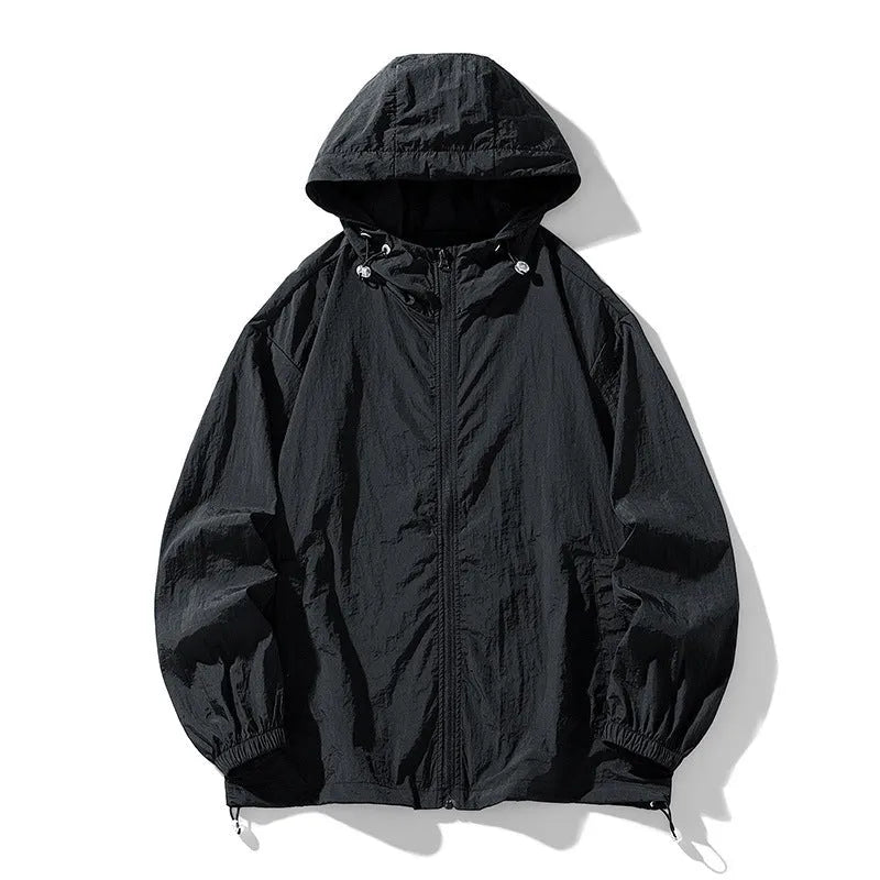 Youth outdoor sports jacket in loose fit available in eight colours including wine red and navy blue