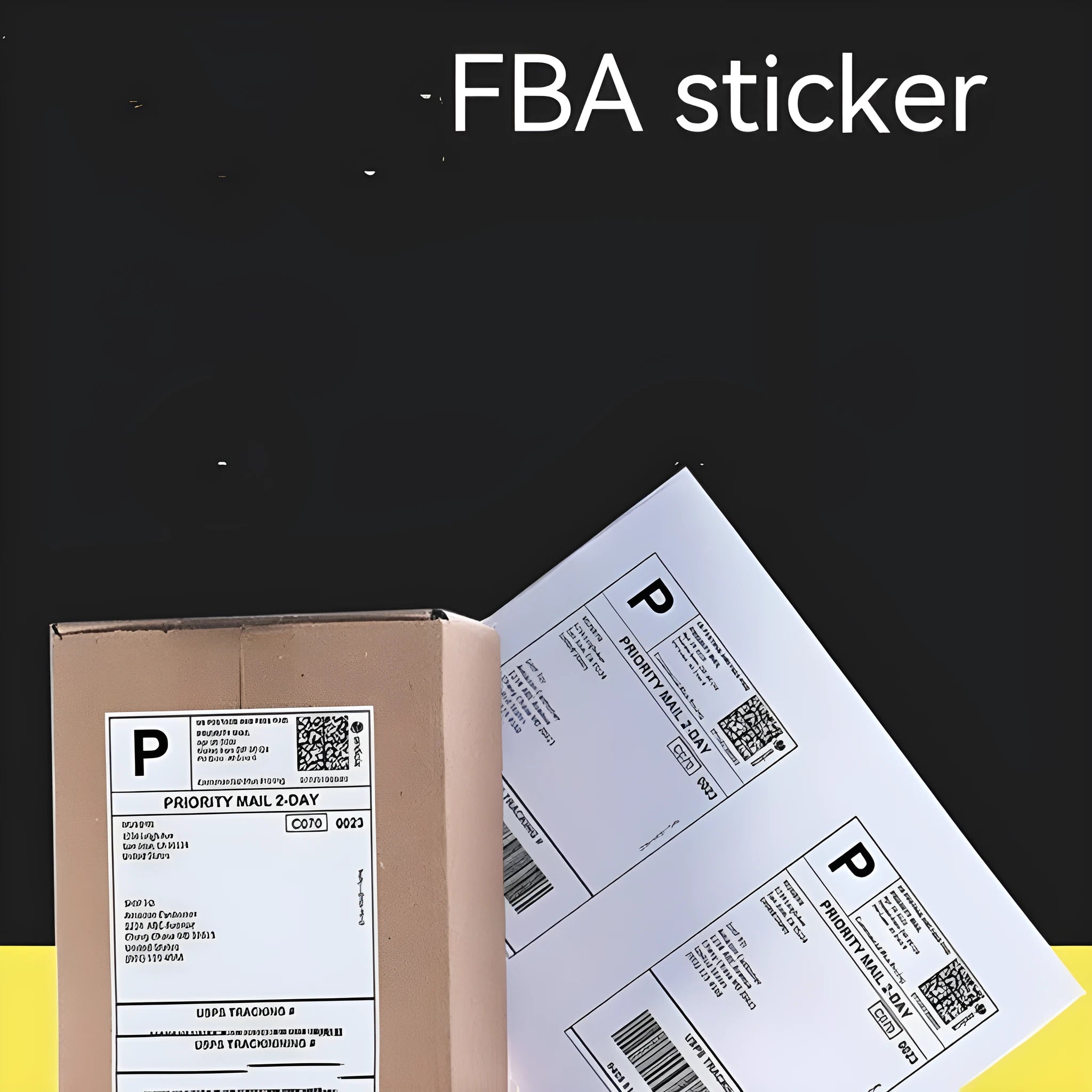 FBA barcode labels paper A4 sheets in multiple grid formats for Amazon serial numbers