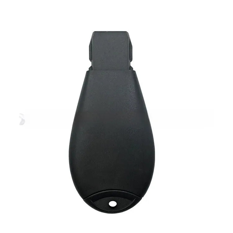 Dodge Chrysler smart key card replacement shell, blank plastic housing measuring 85mm by 42mm.