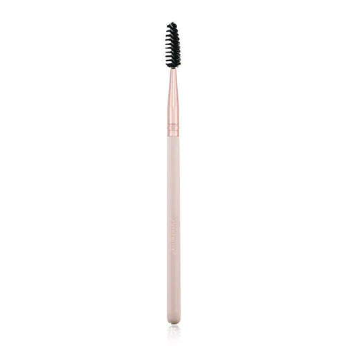 26 pink makeup brushes with wool bristles and wooden handles in PU storage bag