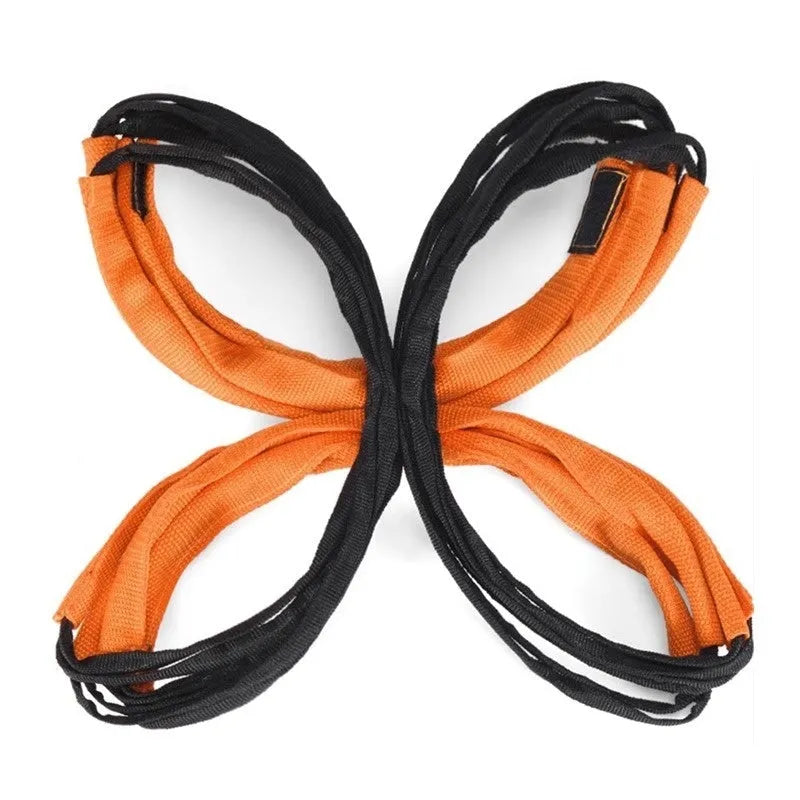 Multi-functional plastic butterfly ladder agility training equipment for children and youth coordination development