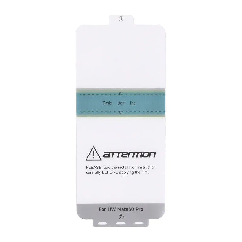 TPU screen protector for Huawei Mate60 and Mate60 Pro mobile phones with anti-fingerprint surface