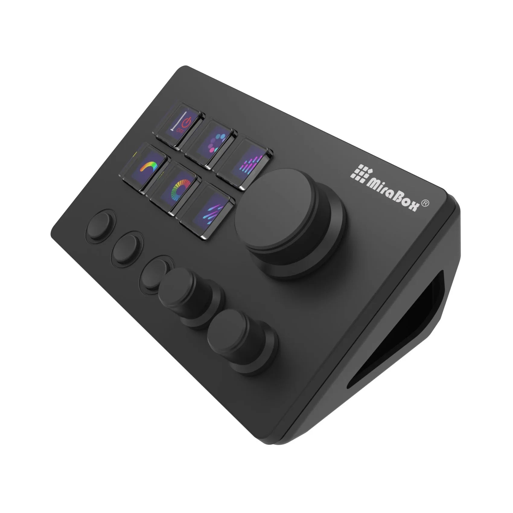 Visual Keyboard N3 silicone keypad in black colour with 2 metre cable