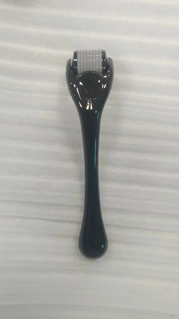 540 micro needle roller device showing multiple colour options and needle specifications for skincare treatments