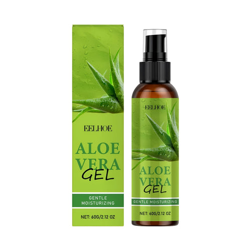 60g container of aloe vera facial gel with hyaluronic acid and glycerin