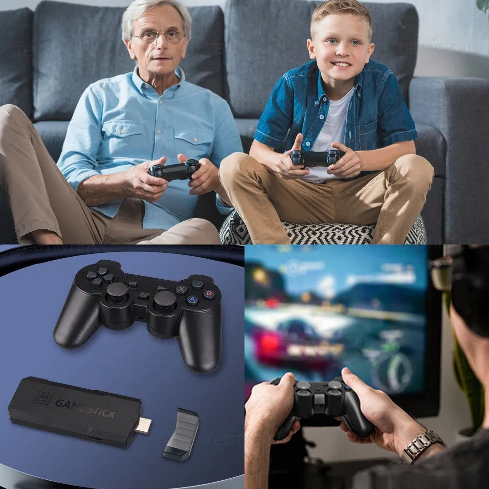 HD home TV game console with HDMI connection and 4K support for television gaming