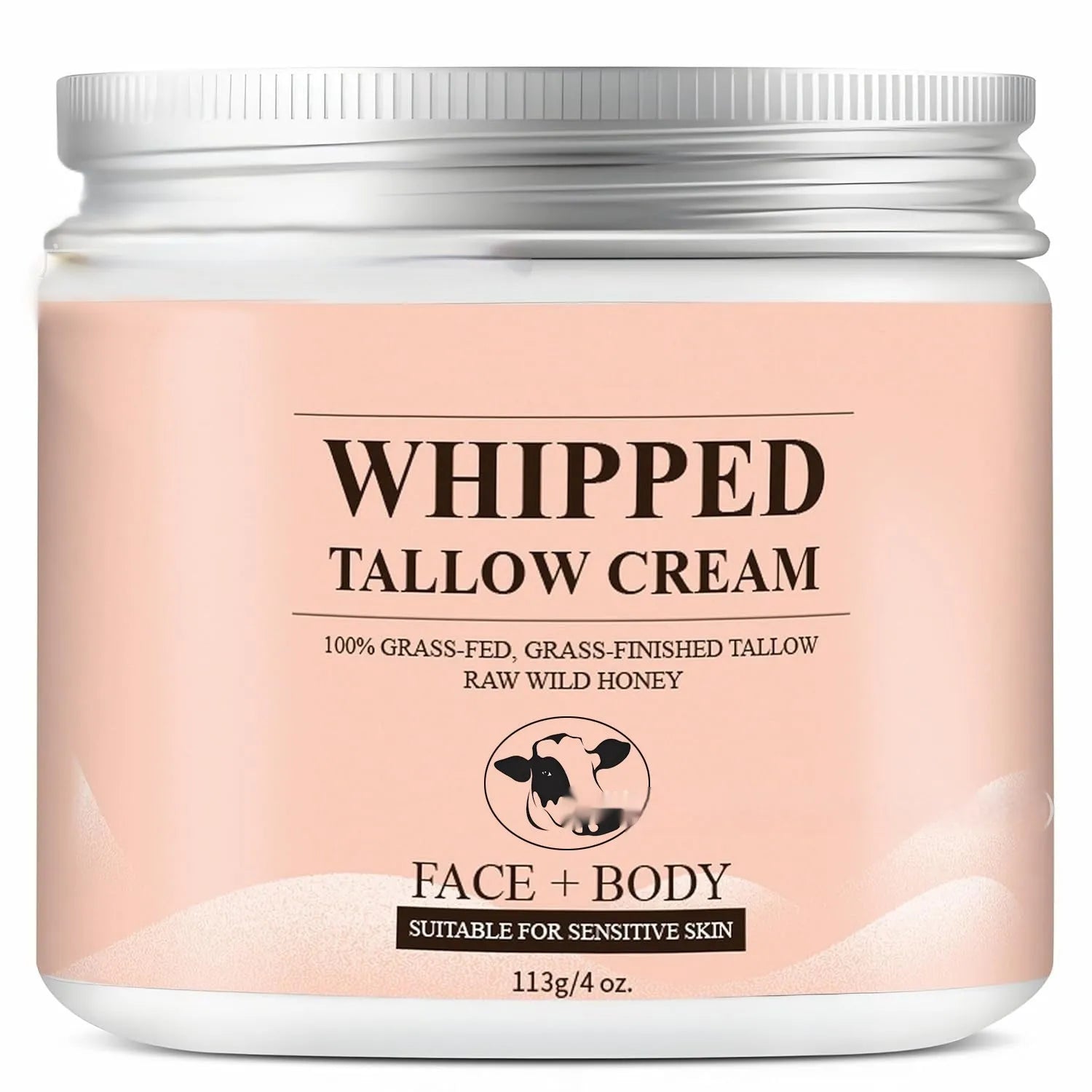 Butter cream facial moisturiser jar with 113g content for dry skin relief