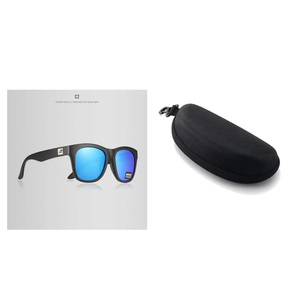 Thickened polarised sunglasses with TAC lenses and PC frame in various colour options