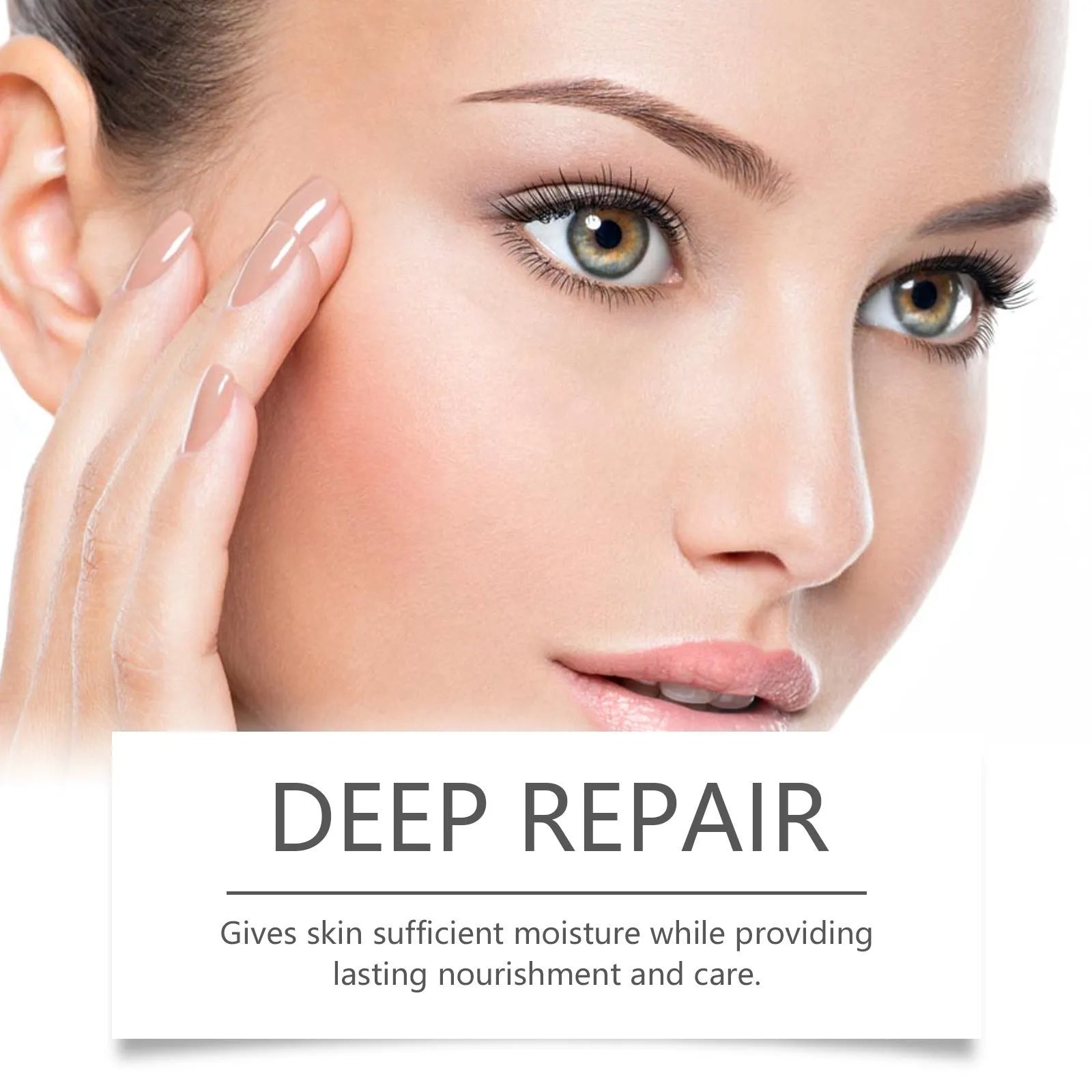 Collagen moisturising suit with facial mask and 30ml essence container for skin hydration