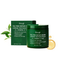Gentle Nourishing Tea Tree Moisturising Cream in a white 50g jar with green lid