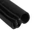 Black rubber sliding door seal for Toyota Hiace High Roof vehicles, 5 metre length