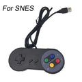 Black PC USB game controller with 1.5m cable and ABS construction