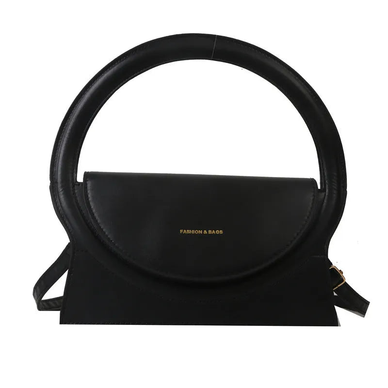 PU square messenger shoulder bag with mobile phone pocket in multiple colour options