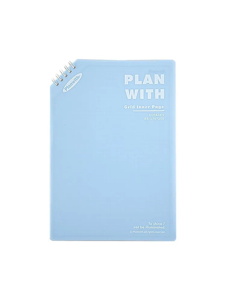 Artsy Ins style salt series student draft notebook with 60 sheets in A5 and B5 size options