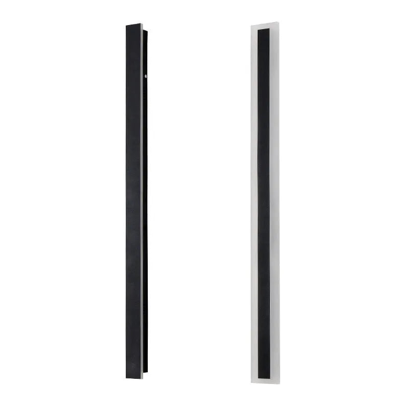 150cm outdoor LED strip wall lamp with wrought iron shell and IP65 waterproof rating
