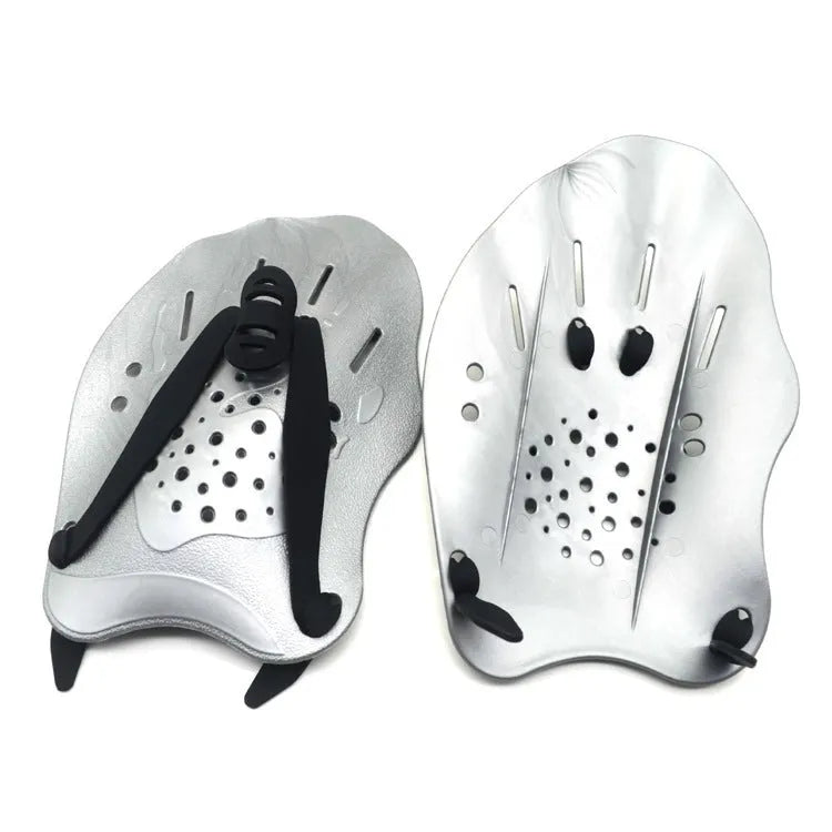 Swimming training paddles for freestyle stroke resistance in various colours and sizes S M L