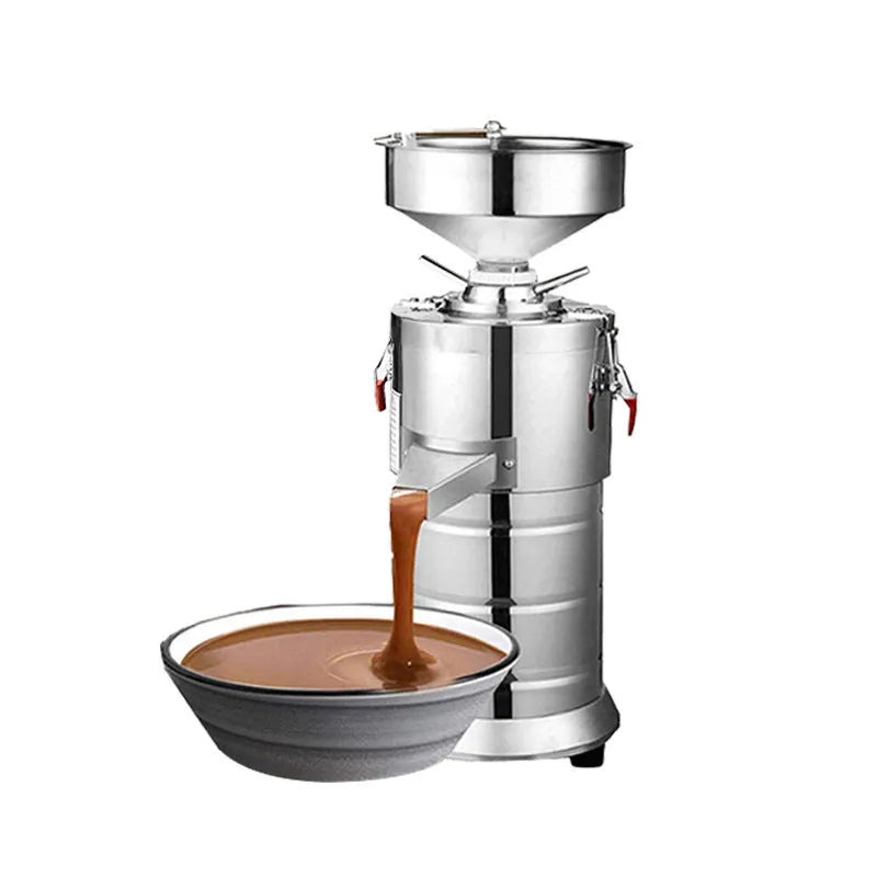 ZX-100Y electric sesame paste grinding machine with stainless steel construction and 100mm grinding wheel