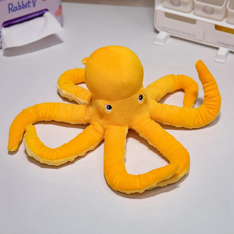 Octopus plush toy cute octopus doll soft cushion pillow 30cm height