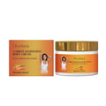 100g tube of carrot lightening body cream with brightening ingredients