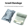 Portable training hemostatic gauze bandage in 10cm and 15cm sizes for outdoor first aid practice