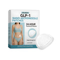 Pack of four clear nano-microneedle skincare patches for anti-wrinkle treatment