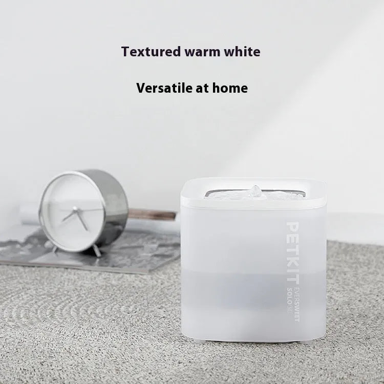 Smart pet water dispenser with filtration system for dogs and cats