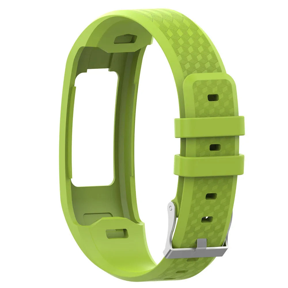 12 generation smart bracelet silicone strap in multiple colours black white orange pink red yellow green dark blue