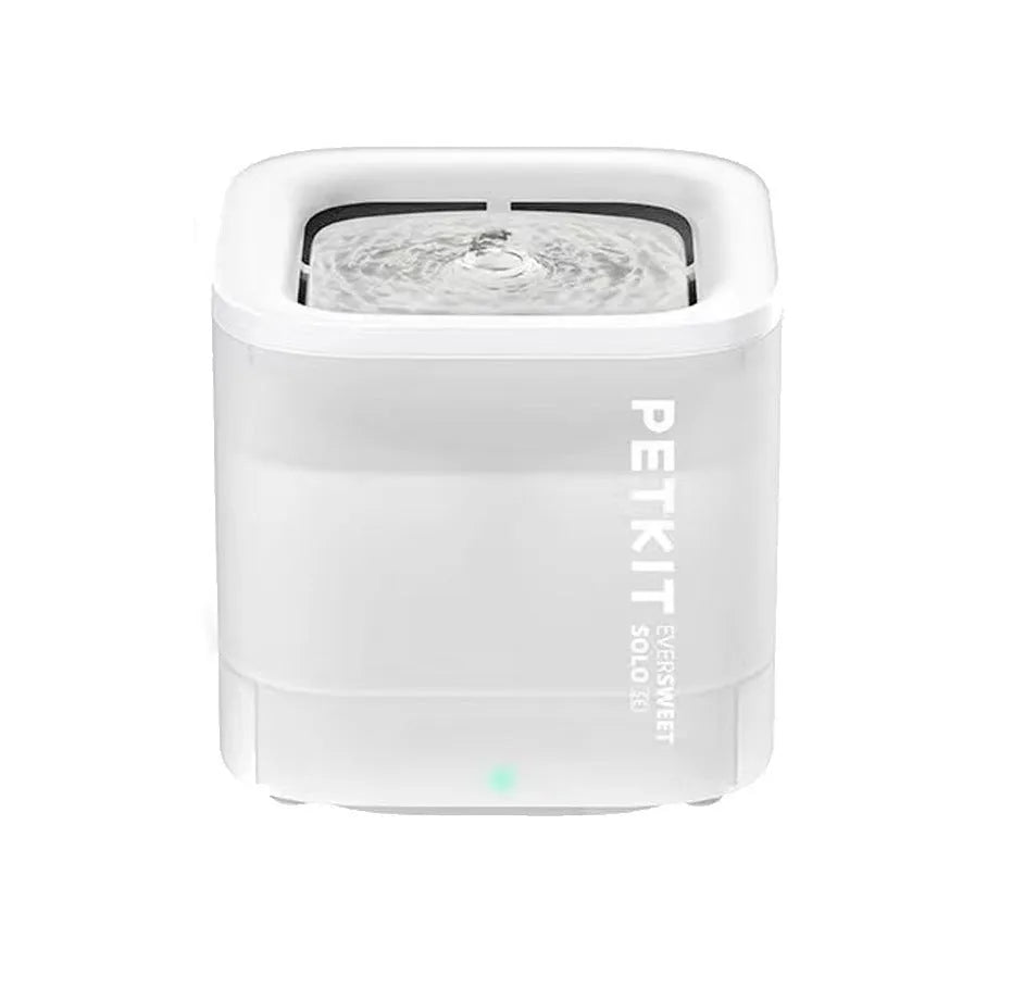 Smart pet water dispenser with filtration system for dogs and cats