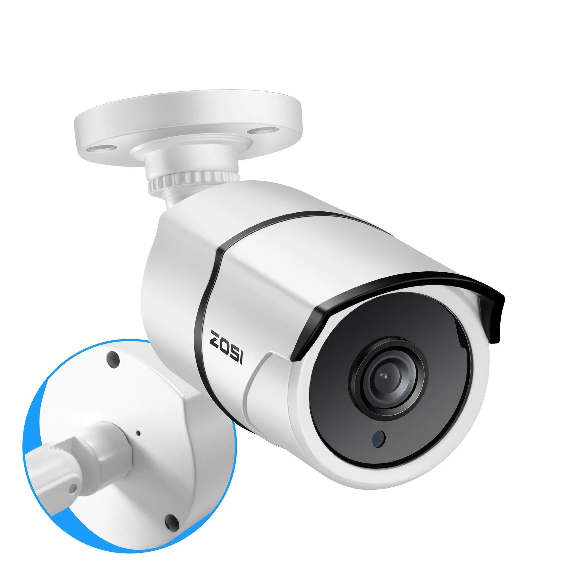 ZOSI Zhou Shi 5MP POE network video recorder security system with outdoor cameras