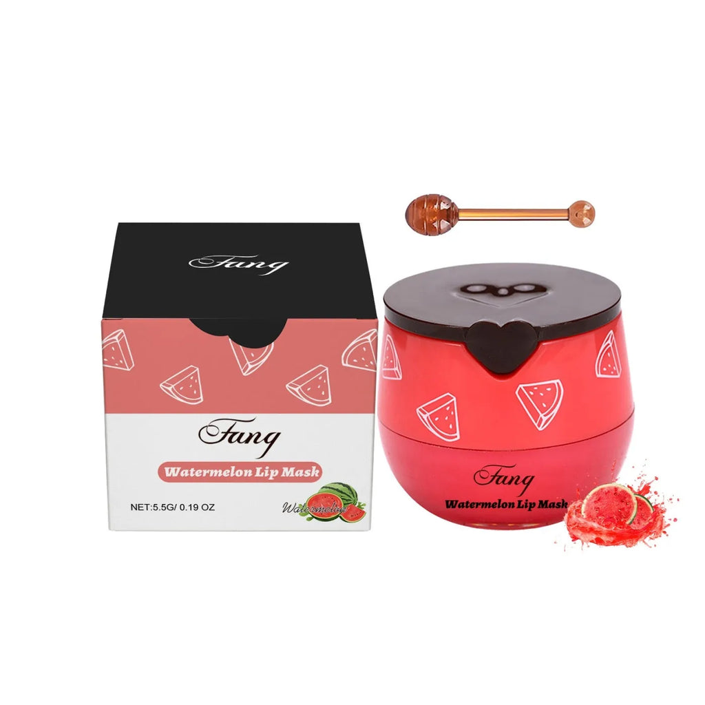 Strawberry Propolis Moisturizing Lip Mask with beeswax and vitamin E in six style options