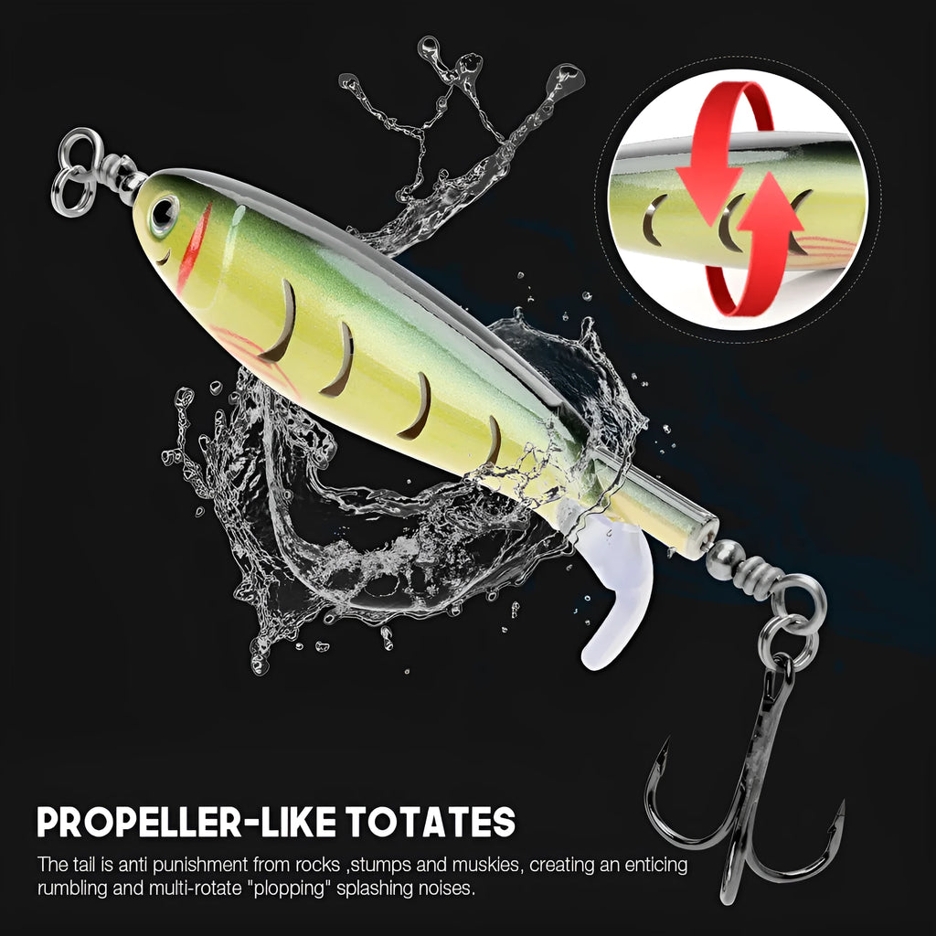 7.5cm bionic artificial fishing swimbait lure on a hook