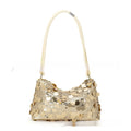 Women's soft polyester crossbody bag in urban simplicity style measuring 25x11x15 cm