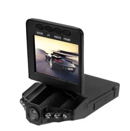 H198 HD infrared night vision car DVR recorder with 2.4-inch screen and parking monitor