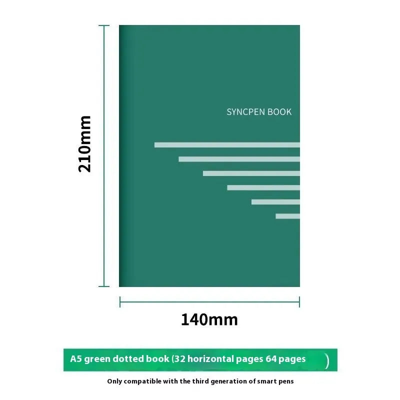 Loose leaf spiral notebook refill pack with paper core, pen refills, and metal pen cores.